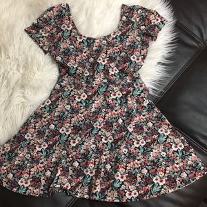 Floral mini dress